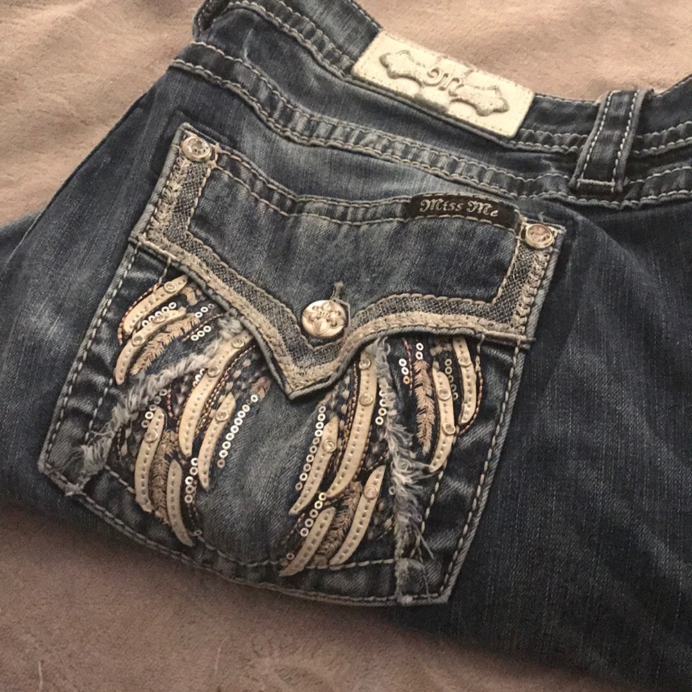 Miss Me Size 36 Easy Boot Short Inseam 29